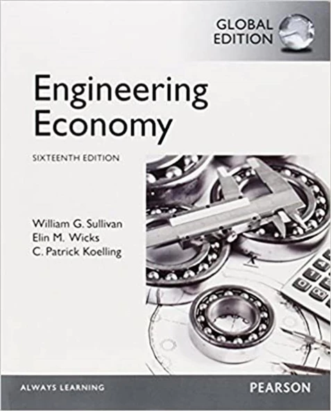 engineering economy 16th (william g. sullivan) - Resim 2