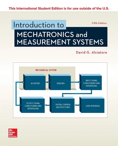 introduction to mechatronics 5th fifth (alciatore, histand) ürün görseli