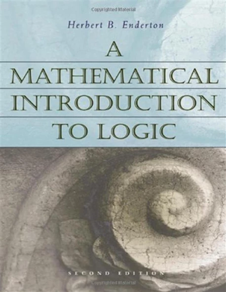 a mathematical introduction to logic 2nd (herbert enderton) ürün görseli 1