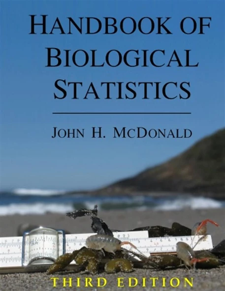 Handbook of Biological Statistics 3th (mcdonald) ürün görseli 1