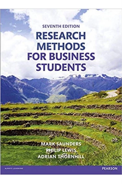research methods for business students 7th (saunders, lewis, thornhill)