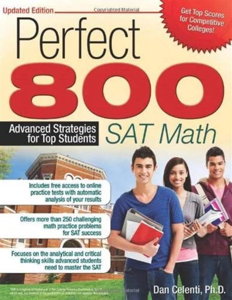 perfect 800 SAT math updated edition (dan celenti) 2014 ürün görseli 1