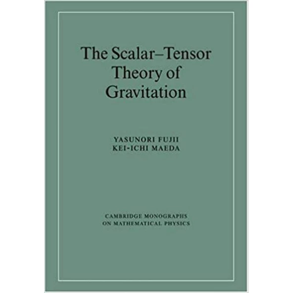 the scalar-tensor theory of gravitation (fujii, maeda)