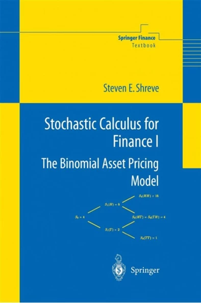 stochastic calculus for finance 1 the biominal asset pricing model (steven e. shreve) ürün görseli