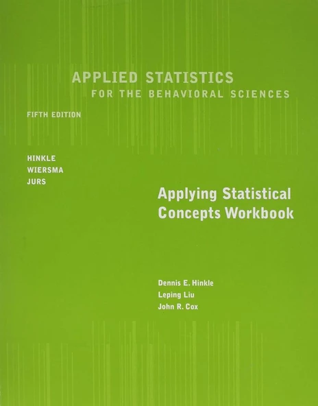 applied statistics (hinkle, wiersma, jurs) ürün görseli 1