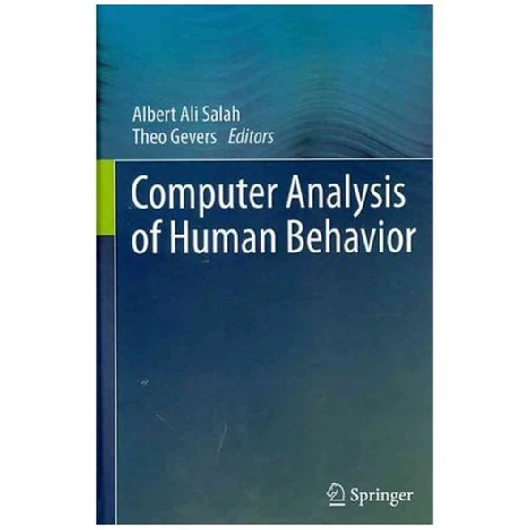 computer analysis of human behavior (salah, gevers) ürün görseli 1