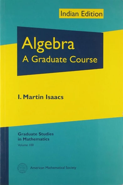 algebra (martin isaacs)