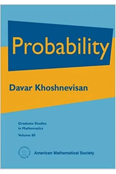 Probability Graduate Studies in Mathematics Davar Khoshnevisan ürün görseli 1