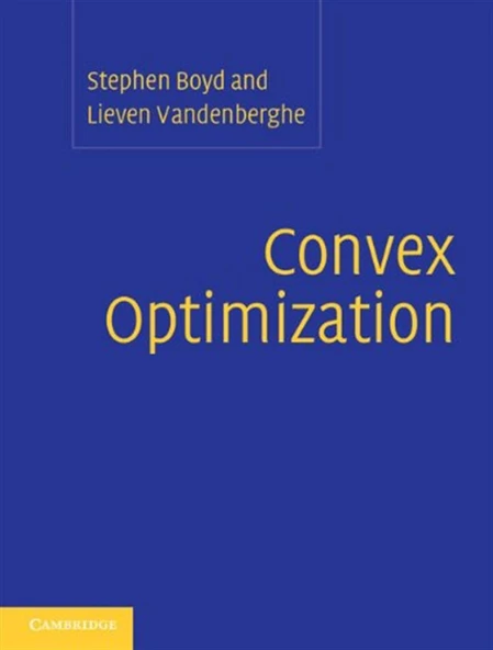 convex optimization (stephen boyd, lieven vandenberghe)