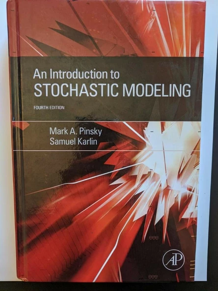 an introduction to stochastic modeling 4th (pinsky, karlin) ürün görseli