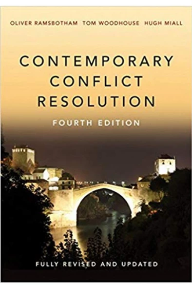contemporary conflict resolution 4th (ramsbotham, woodhouse, miall) ürün görseli 1