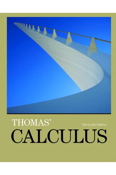 thomas calculus 13th thirteenth 2014 ürün görseli