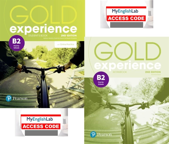 Gold Experience B2 Students' Book + Workbook with Myenglishlab  (Online Access Code lu)