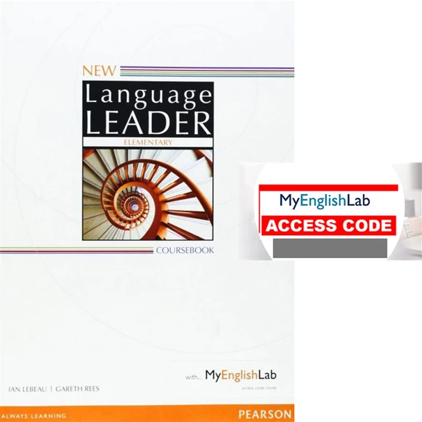 NEW Language Leader Elementary Coursebook with Myenglishlab  (Online Access Code lu)