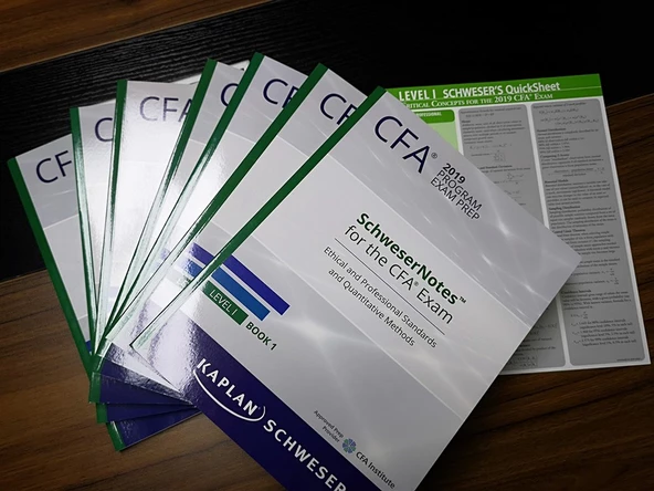 CFA 2019 Schweser notes LEVEL 1 (kaplan , schweser) Books Volume 1-5 - 1