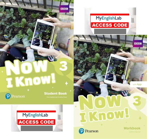 Now I Know 3 Student Book + Workbook  with Myenglishlab  (Online Access Code lu)