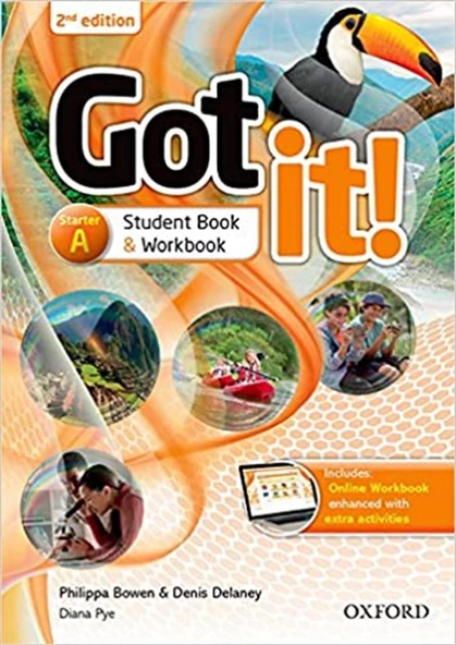 Got It! Plus 2nd Edition Starter A Student Book & Workbook  + CD