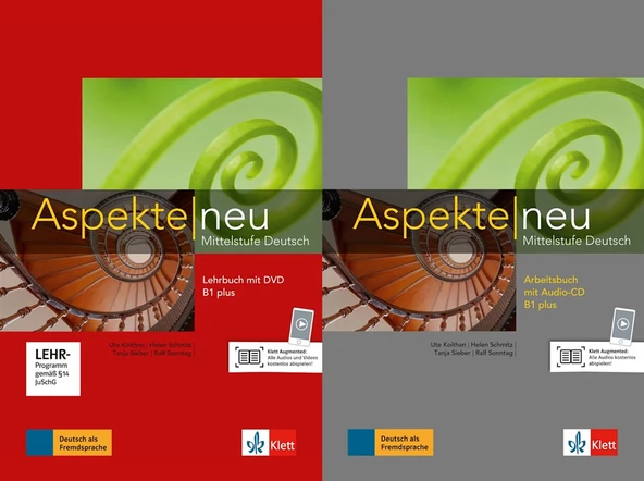 Aspekte Neu B1 plus Lehrbuch + Arbeitsbuch Mit Dvd (Klett)