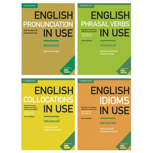 Cambridge English Vocabulary Set Advanced (Pronunciation, Collocations, Idioms And Phrasal Verbs) ürün görseli 1