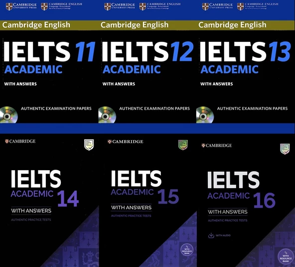 Cambridge English Ielts 11-16 Academıc With Answers + Audios
