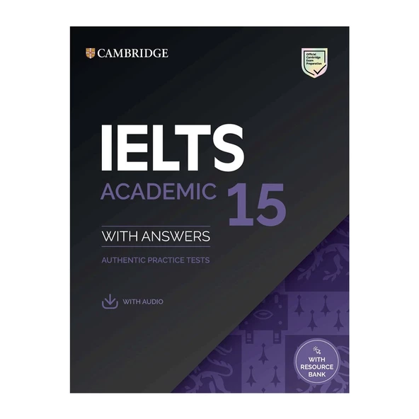 Cambridge English IELTS 15 ACADEMIC with Answers with Audio