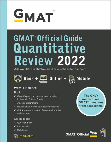 GMAT Official Guide 2022 Bundle: 3 Books + Online Question Bank ONLINE Kaynaklara erişim - KAPLAN - 4