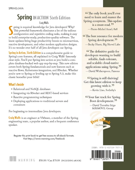 Spring in Action 6th ed. Craig Walls - Resim 2