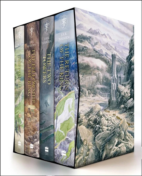 The Hobbit & The Lord of the Rings Boxed Set Ciltli Kapak – Resimlendirilmiş, 7 Ocak 2020