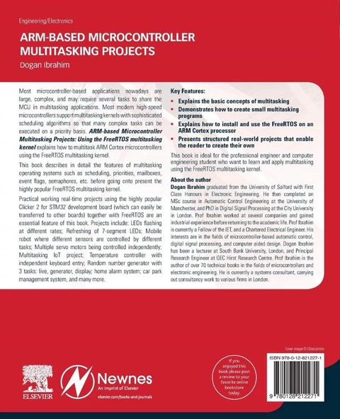 ARM-Based Microcontroller Multitasking Projects Using the FreeRTOS Multitasking Kernel Dogan Ibrahim - Resim 2