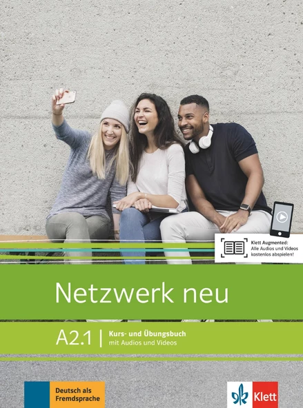 Netzwerk neu A2.1 Deutsch als Fremdsprache Kurs und Übungsbuch mit Audios und Videos