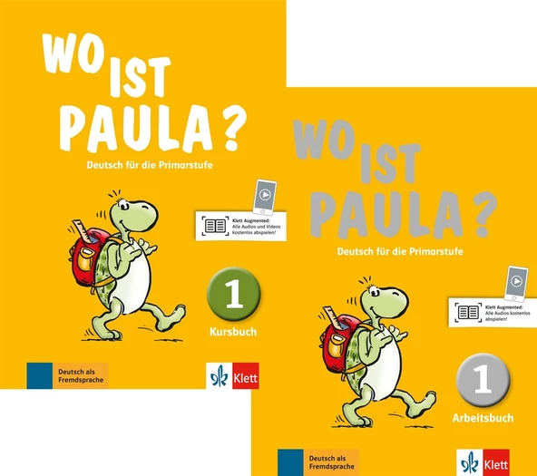 Wo ist Paula? 1 Kursbuch + Arbeitsbuch mit CD-ROM (MP3-Audios)