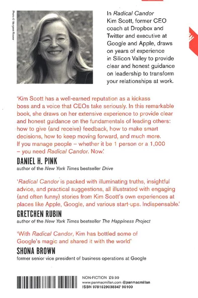 Radical Candor: Fully Revised and Updated Edition  Kim Scott - 2