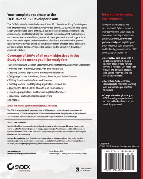 OCP Oracle Certified Professional Java SE 17 Developer Study Guide: Exam 1Z0-829 1st Edition - 2