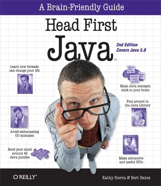 Head First Java, 2nd Edition 2nd Edition by Kathy Sierra, Bert Bates