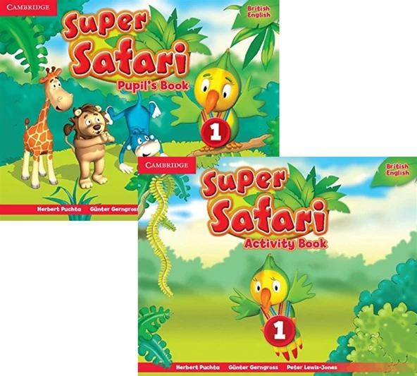 Cambridge Super Safari 1 Pupil's Book and Activity Book