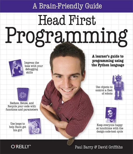 Head First Programming: A learner's guide to programming using the Python language 1st Edition ürün görseli 1