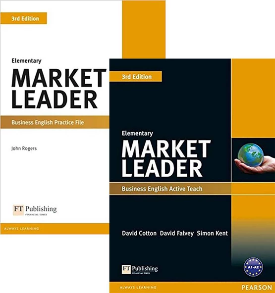 Market Leader Elementary (3rd Ed.) Business English Course Book + Practice File with Audios
