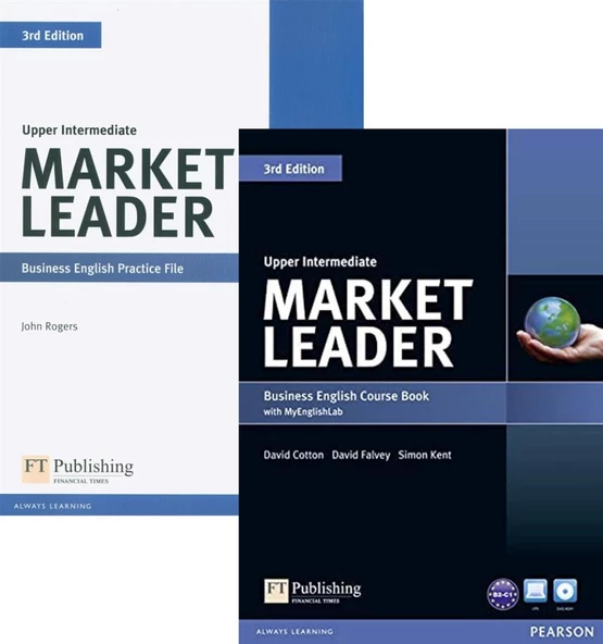 Market Leader Upper-intermediate (3rd Ed.) Business English Course Book + Practice File with Audios ürün görseli 1