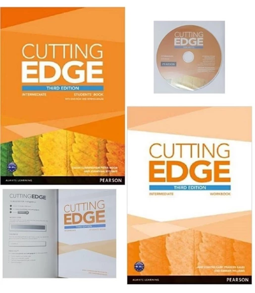 Cutting Edge intermediate Students' Book + Workbook with MyEnglishLab ürün görseli 1