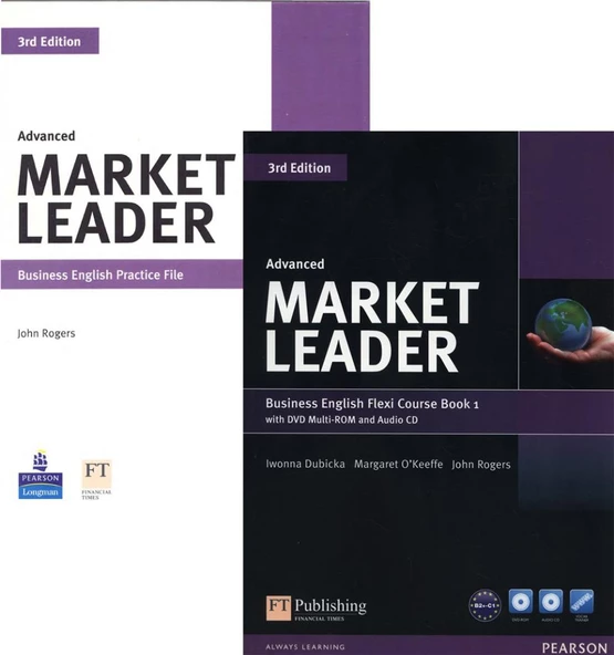 Market Leader Advanced (3rd Ed.) Business English Course Book + Practice File with Audios - 1