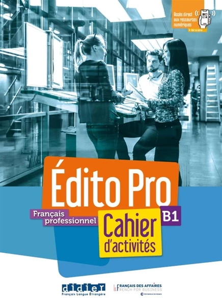 Edito B1  Français professionnel Livre de l'élève (2020) +  Cahier d'exercices + Downloadable Audios - Resim 3