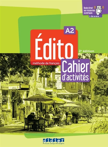 Edito A2 2e édition 2022 Méthode de français Livre de l'élève + Cahier d'exercices + Downloadable Audios - 3