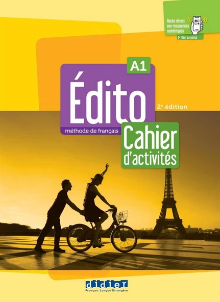 Edito A1 2e édition 2022 Méthode de français Livre de l'élève + Cahier d'exercices + Downloadable Audios - 3