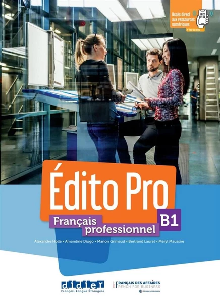 Edito B1  Français professionnel Livre de l'élève (2020) +  Cahier d'exercices + Downloadable Audios - Resim 2