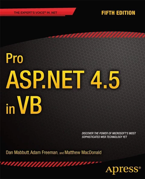 Pro ASP.NET 4.5 in VB 5th Edition by (Dan Mabbutt) (Adam Freeman) ürün görseli
