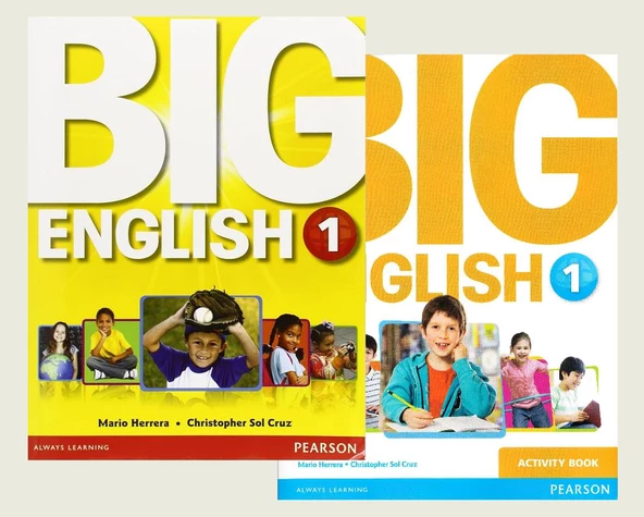 Big English 1 Pupil's Book and Activity Book with Downloadable Audios ürün görseli 1