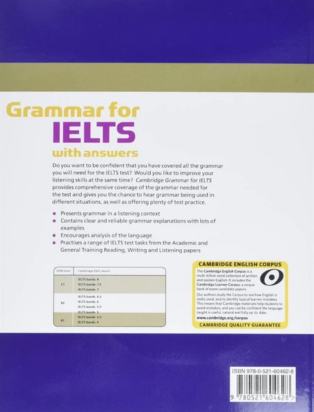 Cambridge Grammar for IELTS Student's Book with Answers and Audio CD - 4