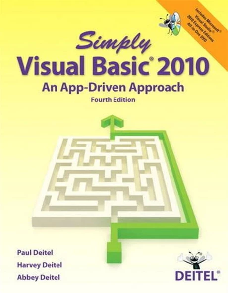 Simply Visual Basic 2010: An App-Driven Approach (4th Edition) Paul J. Deitel, Harvey Deitel ürün görseli 1