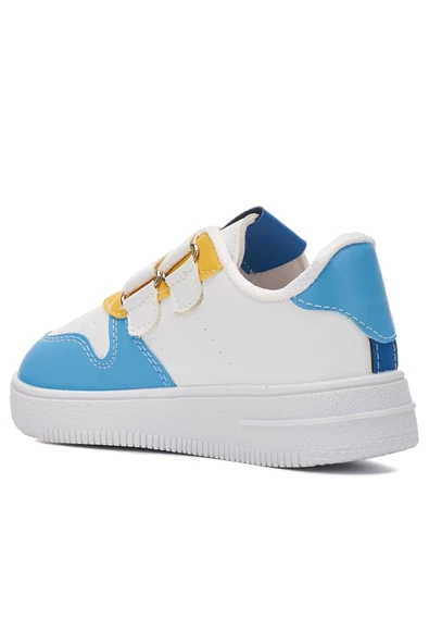 Günlük Kız Erkek Çocuk Spor Ayakkabı Sneaker Cırtlı Çift Şeritli Rahat Hafif  ZL001 - 3