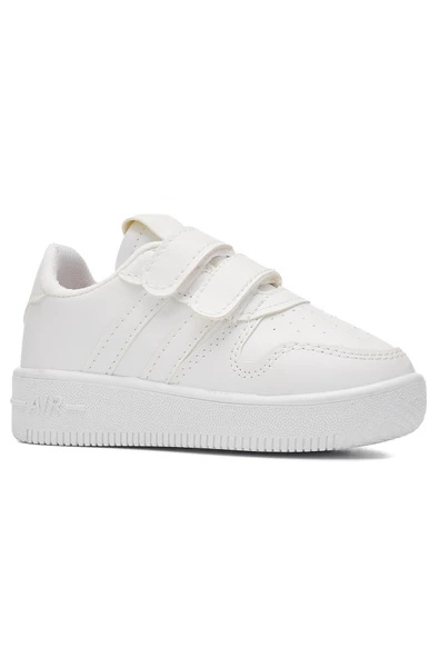 Günlük Kız Erkek Çocuk Spor Ayakkabı Sneaker Cırtlı Çift Şeritli Rahat Hafif  ZL001 - 10